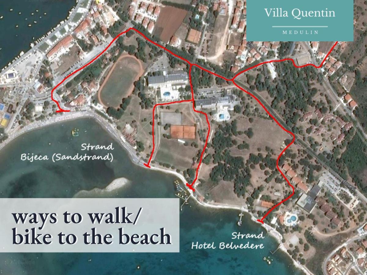 Villa Quentin - Quiet Place Close To Beach 메덜린 외부 사진