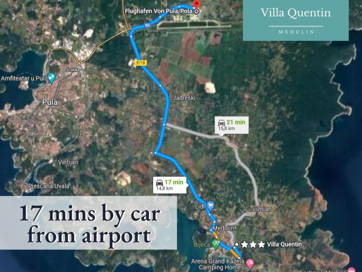 Villa Quentin - Quiet Place Close To Beach 메덜린 외부 사진