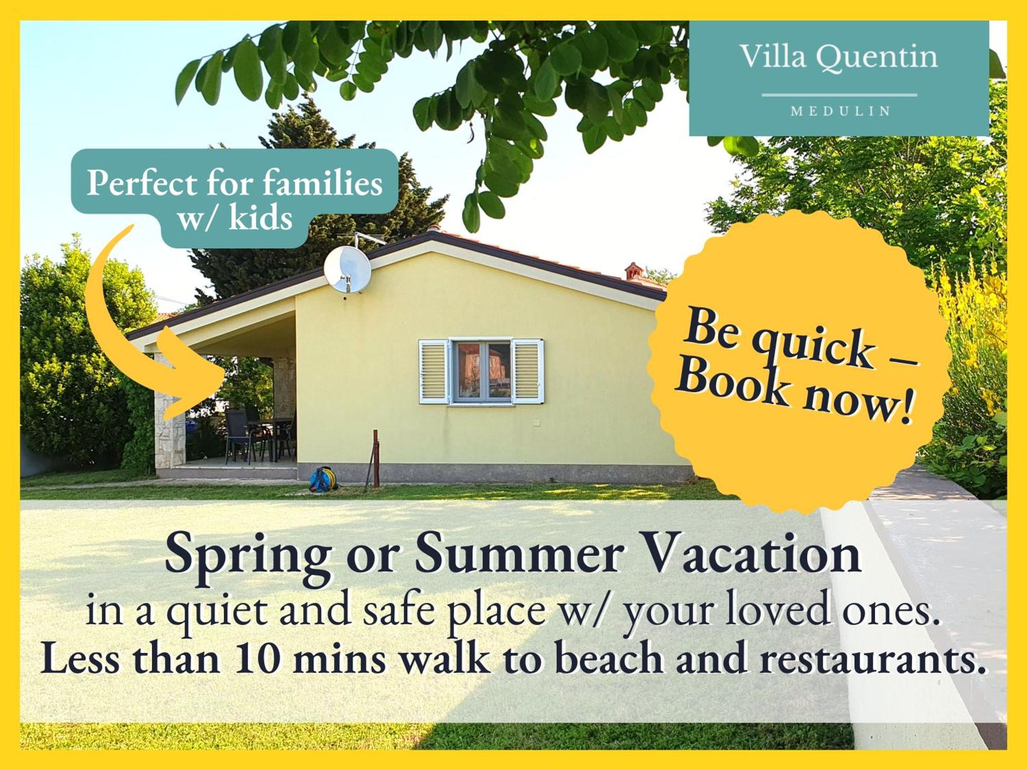 Villa Quentin - Quiet Place Close To Beach 메덜린 외부 사진